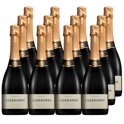 Case of 12 Gusbourne Brut Reserve ESW 75cl